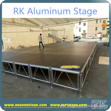RK aluminum stage/arena beyblade/used church equipment